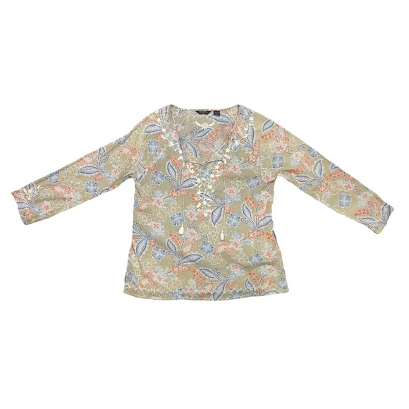 Women’s Eddie Bauer Tan Blouse - Picture 2 of 8